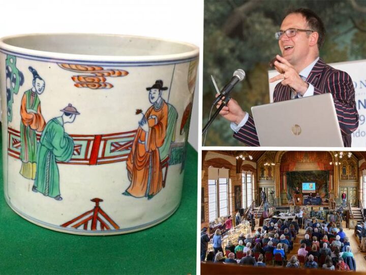 Chinese brush pot sells for eyewatering figure at Hansons London