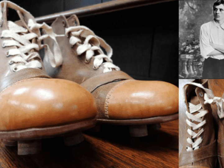 DCFC legend Steve Bloomer’s lucky football boots ‘which never fail to score’ found in Nottingham!