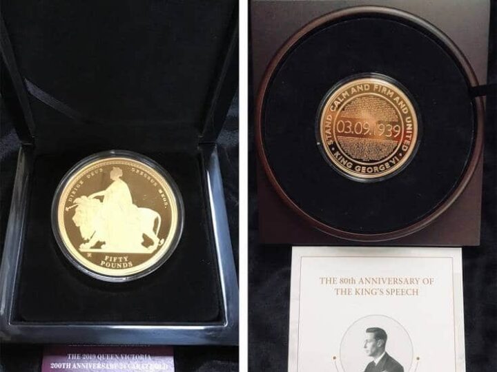 Gold rush! Private coin collection worth £200,000 up for auction
