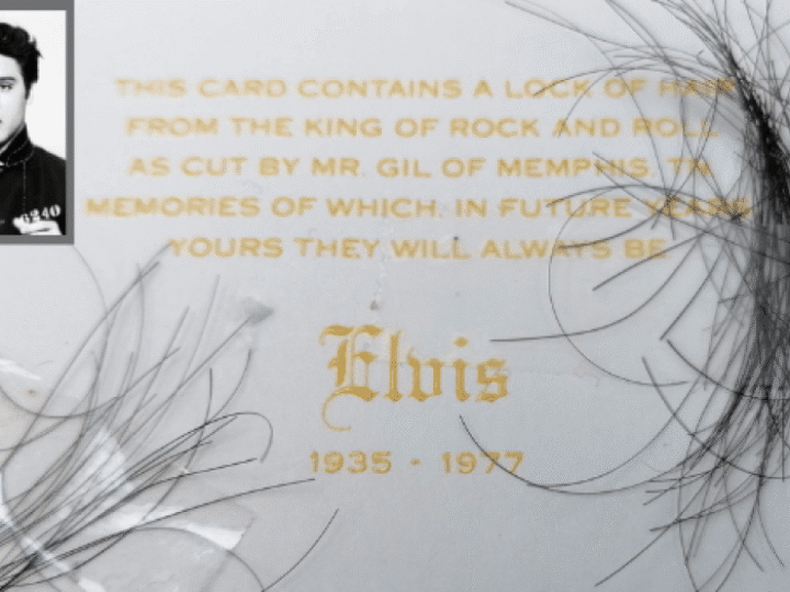 Elvis Presley fans could be All Shook Up by chance to own lock of legend’s hair