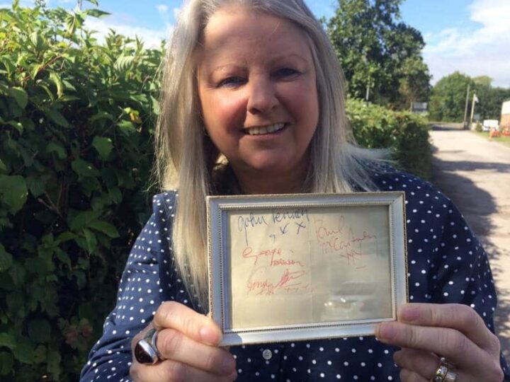 Scrap of paper stuck in a cupboard for 56 years is now worth thousands