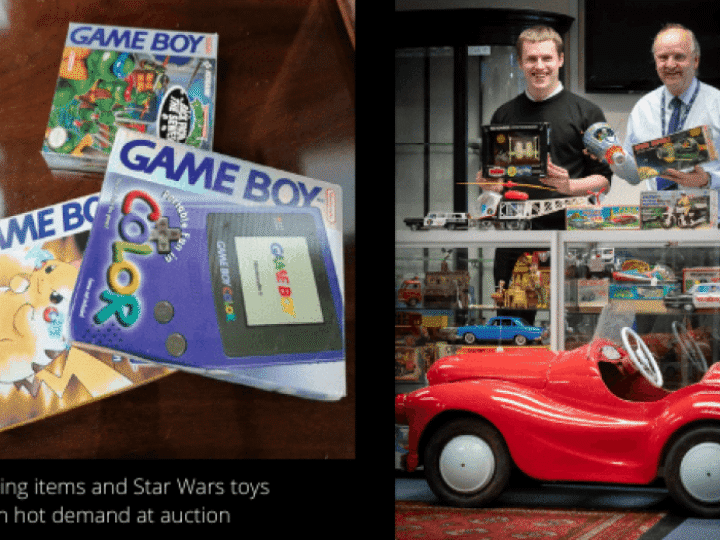 Trains, planes, automobiles – and gaming! Toys old and new deliver auction success story