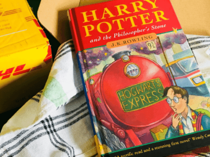 Dad shocked to find Harry Potter first edition worth thousands on OWN book shelf after 21 years