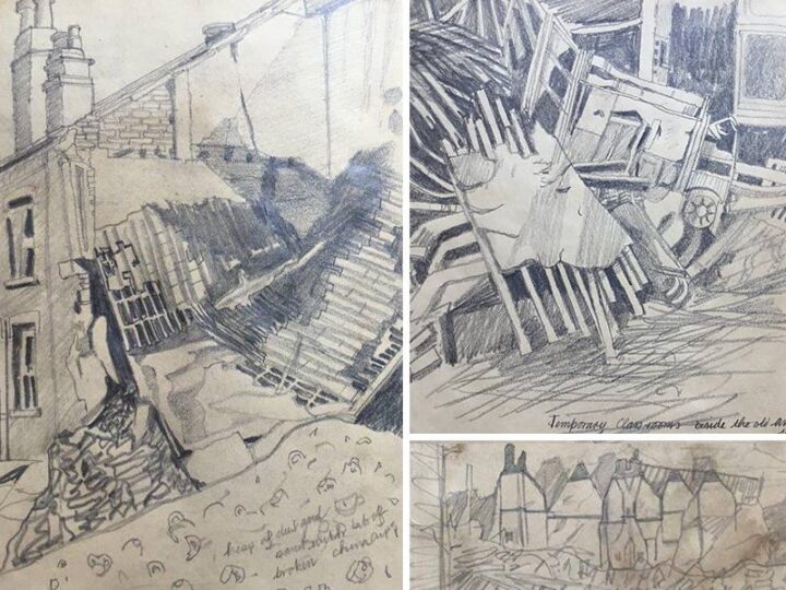 London Blitz sketches &#8211; found by chance &#8211; sell for 145 times estimate