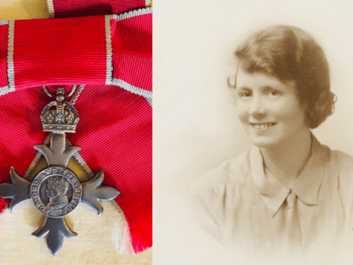 MBE awarded to Burton nurse who thwarted Nazis in WW2 up for auction