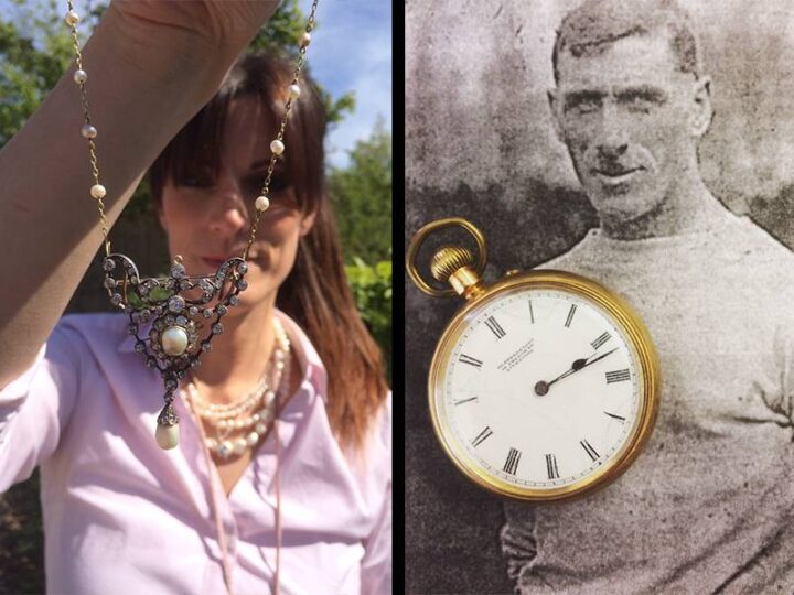 Dazzled by Victorian diamonds and a pocket watch with astonishing football pedigree