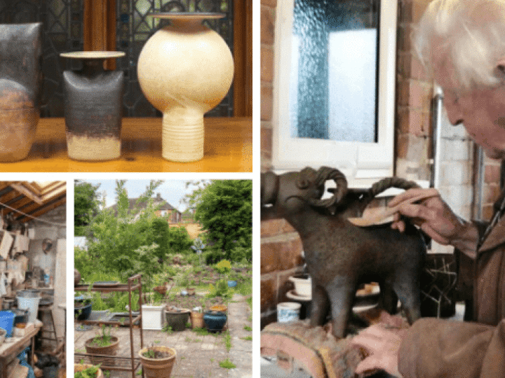 Craftsman used earth from his garden to create pottery masterpieces that have stunned experts