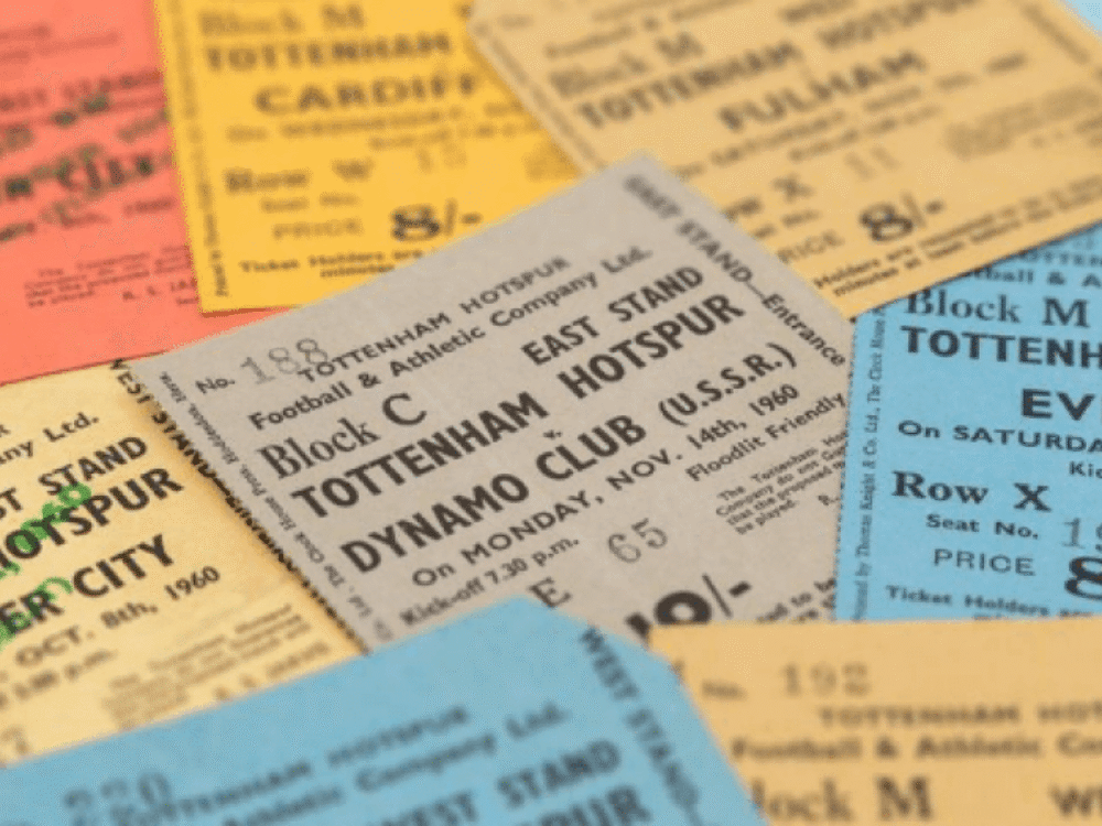 Rare football find from 1960s celebrates one of Spurs finest moments