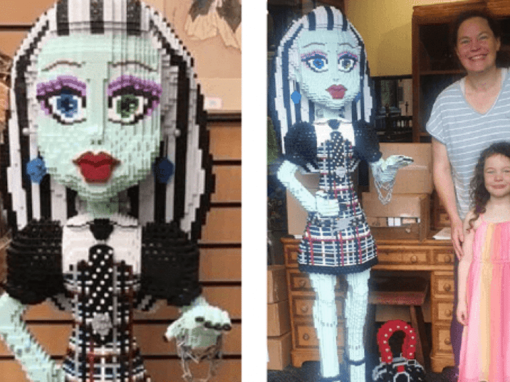 Frankie Stein could be yours – and it will help a good cause