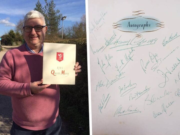 Discovery of sporting memorabilia worth thousands turns Wilmslow valuation day into a winner