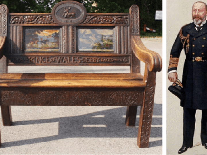 Seat fit for a king could be yours! Bench made for royalty found in city home