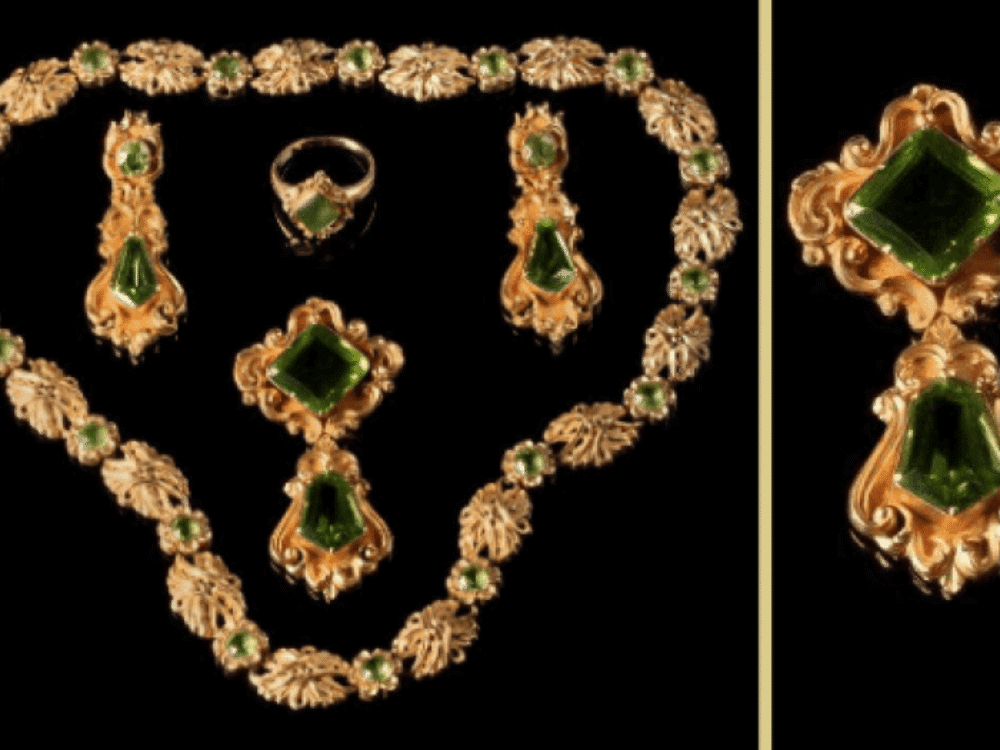 Elaborate gold gems mistaken for costume jewellery – and they nearly went to charity shop!