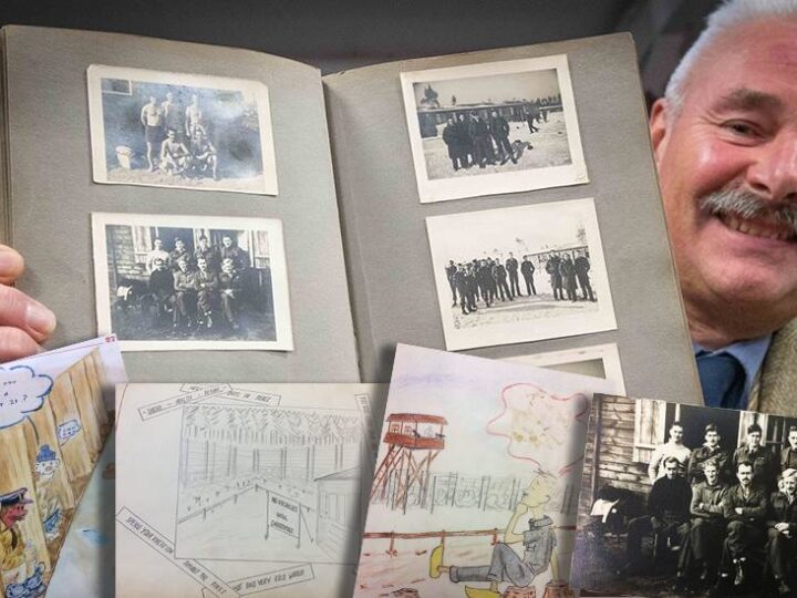 The REAL Great Escape! ‘Gold dust’ Journal of RAF man who helped inmates escape German PoW camp discovered