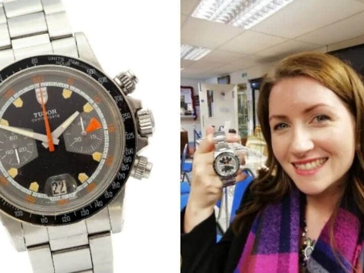 Watch from 1970s  &#8216;dad worn down the garden&#8217; sells for tens of thousands of pounds