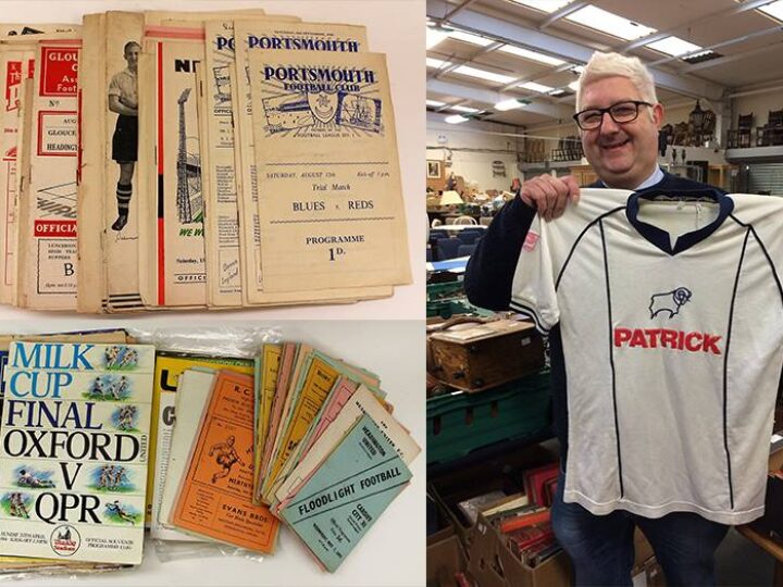 Why a little-known football team are auction champions – and a shirt belonging to Rams legend Kevin Hector could be yours