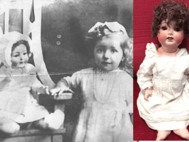 Treasured doll and teddy – little girl’s Christmas gifts in 1920s &#8211; in need of new home