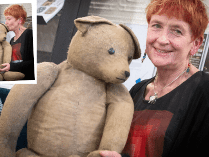 Battle of the bear! Teddy with ‘amazing’ WW2 story sparks bidding frenzy at auction