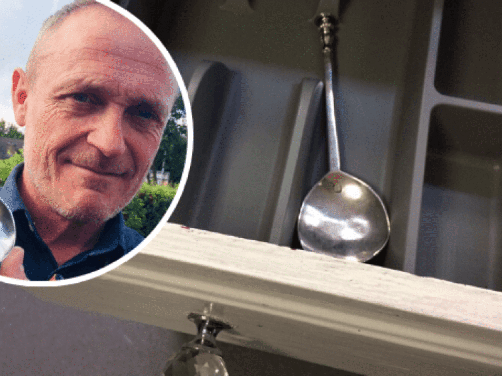 Spoon found at back of an auntie’s cutlery drawer stirs up amazing result