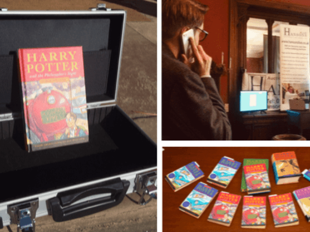 Harry Potter book mania! First edition kept in locked briefcase smashes estimate