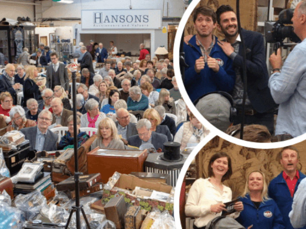 TV Treat!  BBC Bargain Hunt filming at Hansons in September