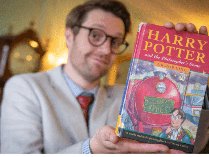 Harry Potter book bought at table top for £1 sells for more than  £34,000