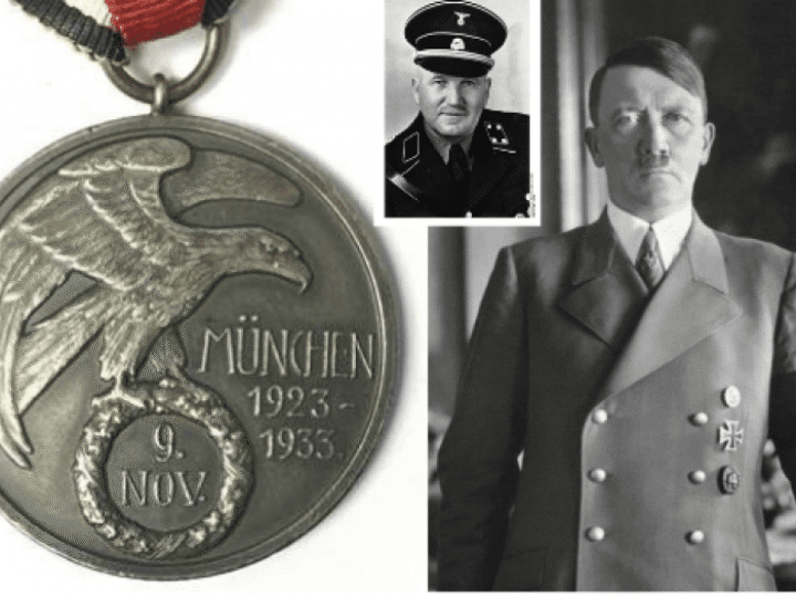 Medal given to man who saved Hitler’s life – paving way to WW2 &#8211; sells for world-record price