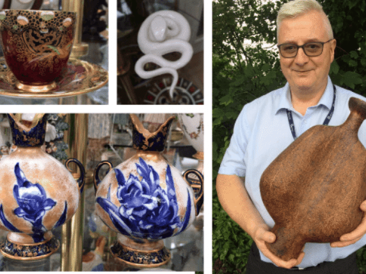 Hot ceramics at auction! Studio pottery, Doulton, Beswick, Royal Crown Derby and more