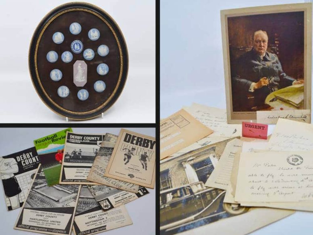 Lockdown finds include reminder of Derby County glory days and Derbyshire’s seaside-inspired pottery