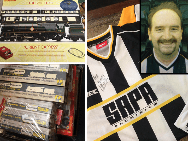Trains and football – how hobbies that last a lifetime can live on to give pleasure to others