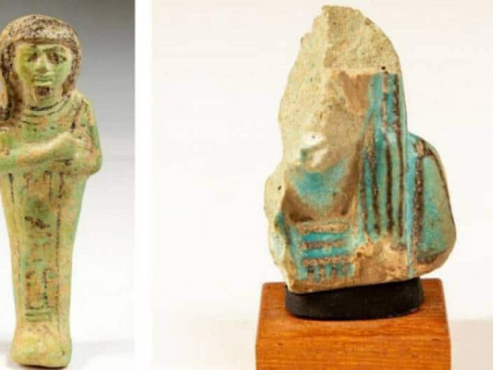 Mysterious shabti figures linked to Egyptian pharaohs up for auction