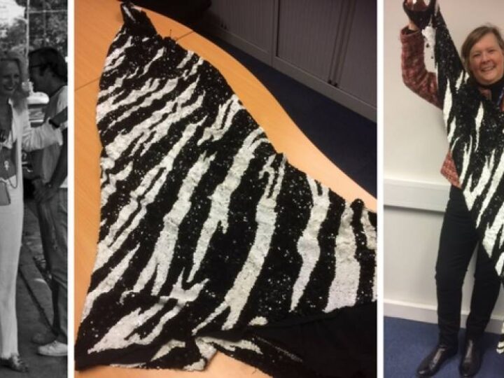 American movie-star&#8217;s evening gown found at free Derbyshire valuation day