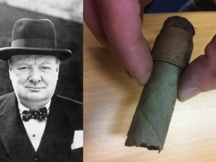 Sir Winston Churchill’s cigar butt to be sold by man whose father treasured it