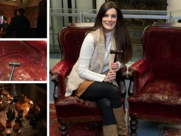 Own a piece of cinema history! Chairs from the first ever Harry Potter film up for auction