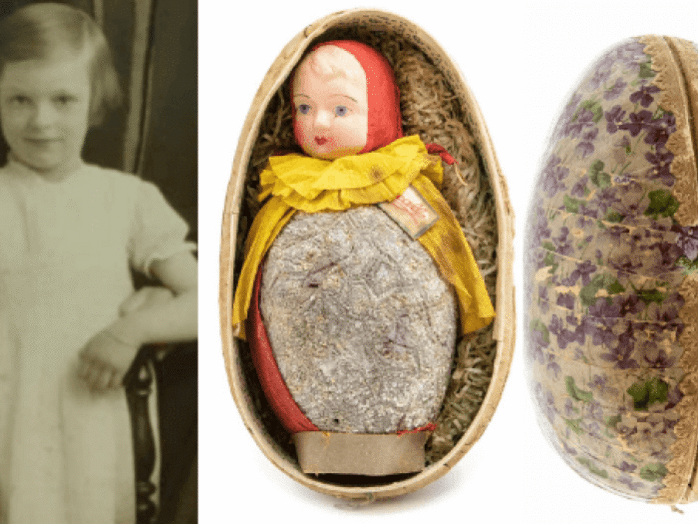 97-year-old Easter egg – treasured for life by girl from two – set to be auctioned