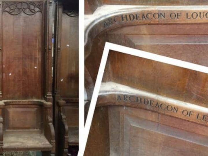 &#8216;Once-in-a-lifetime chance&#8217; to buy oak canons&#8217; stalls from Leicester Cathedral