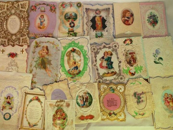 How the Victorians loved … ancient Valentine’s cards found in shoebox give modern Briton a lesson in the gentle art of romance