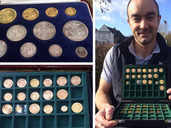 Expert stunned as rare gold coins worth thousands and spanning 600 years are unearthed in Kenilworth