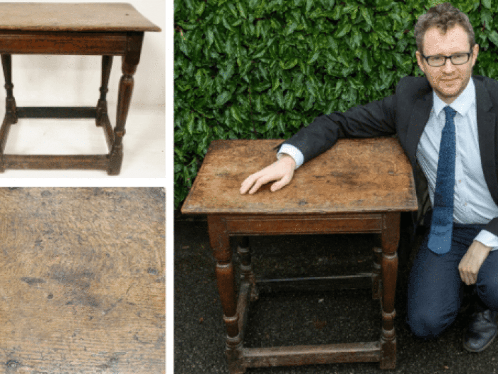 Centuries-old table stuns furniture expert – and smashes auction estimate