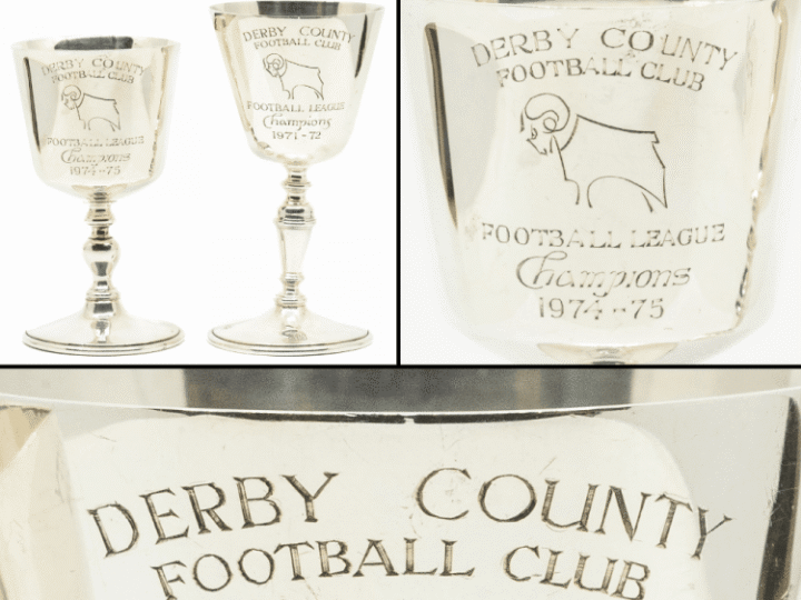 The perfect goblet to toast Derby County success