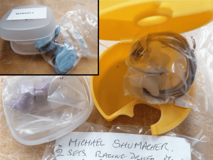 Formula 1 stars’ ear plugs coming up for auction