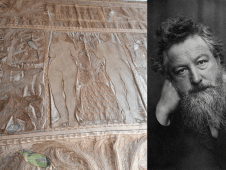 Mysterious Victorian tapestry may have very special connection