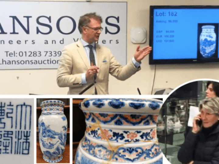 Vase smashes it! Broken Chinese find &#8211; glued back together &#8211; sells for astonishing amount
