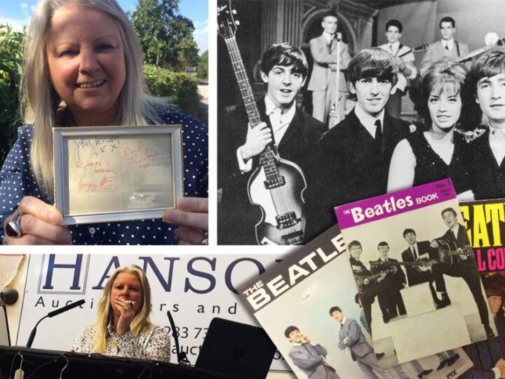 Beatlesmania strikes again! Autographs stuck in cupboard for 56 years sell for THOUSANDS