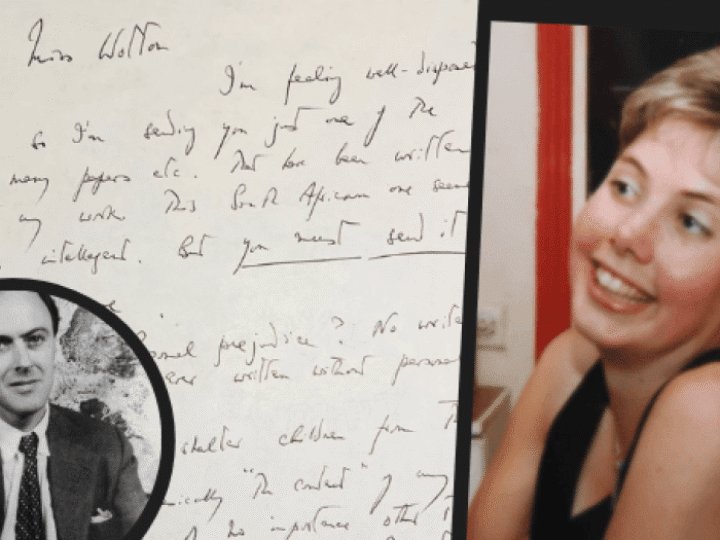 Roald Dahl letter revealing secret to good storytelling sells for THOUSANDS