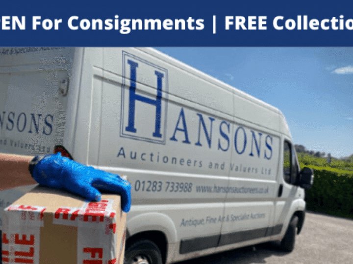 ​Planning a clear out? Get selling with Hansons thanks to our NEW drop-off consignment service