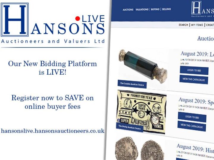 Sign up for Hansonslive! Our new online bidding platform can save you money
