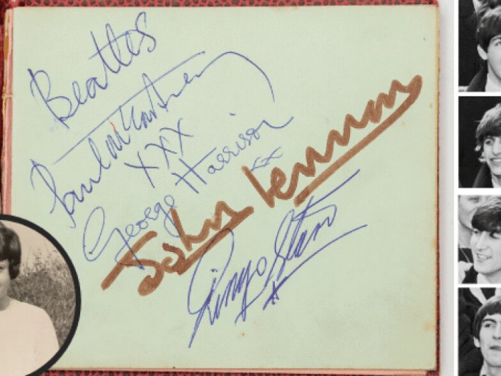 Scrap of paper from 1963 sells for thousands at auction thanks to the power of music