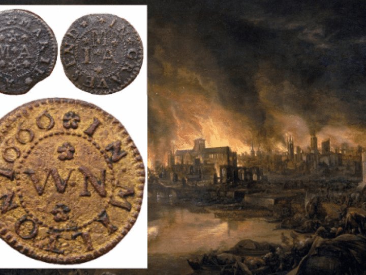 Money tokens ‘lost during panic of Great Fire of London in 1666’ could sell for thousands at auction