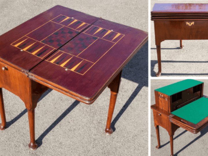 Centuries-old gaming table with aristocratic pedigree could sell for £12,000