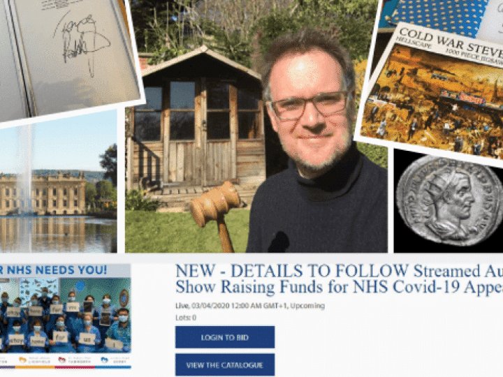 How to bid and take part in Charles Hanson&#8217;s charity auction for NHS heroes